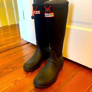 Hunter Black Rain Boots